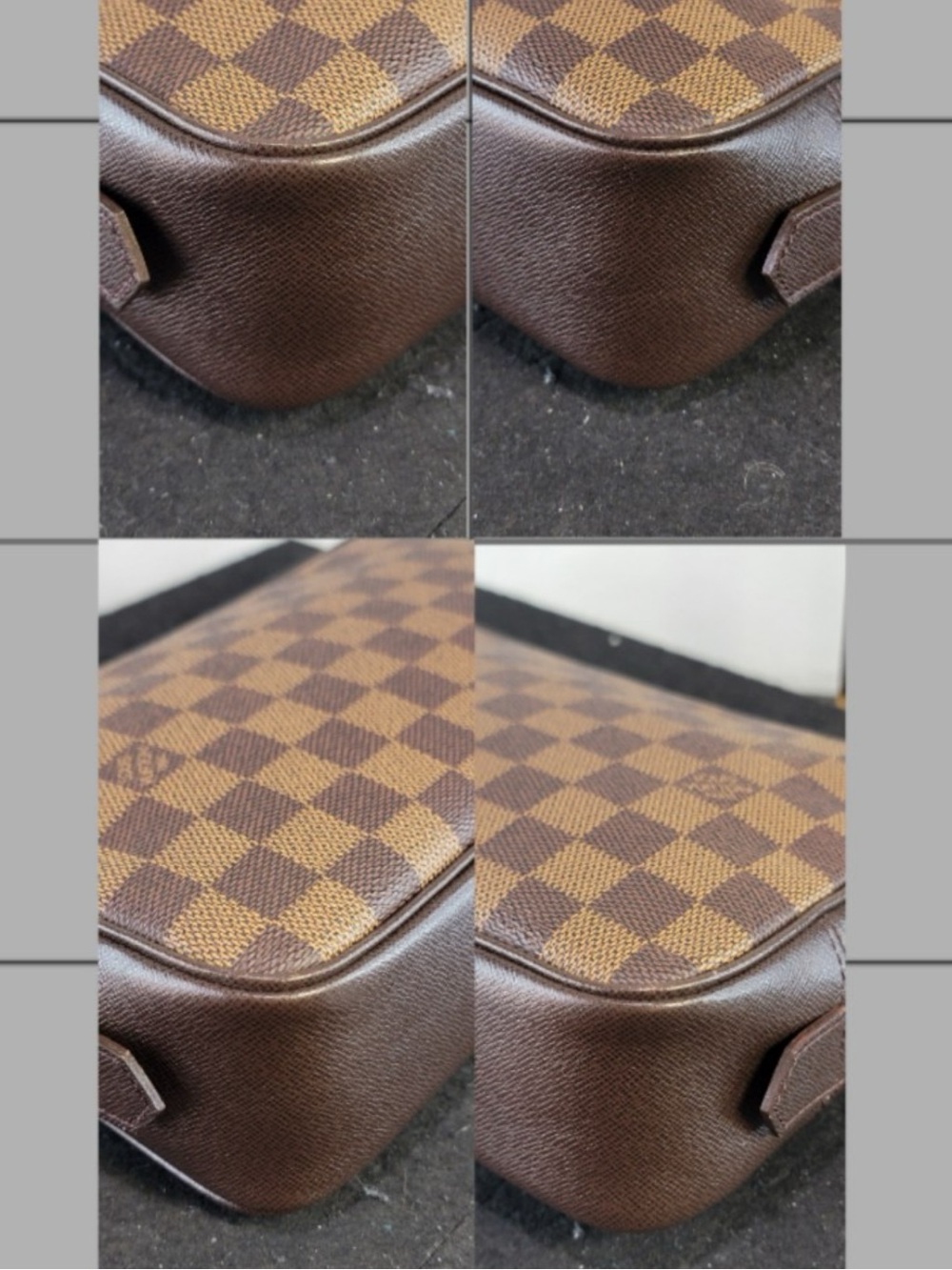 •LOUIS VUITTON• Damier Ebene Trousse Toilette pouch - Picture 14 of 14